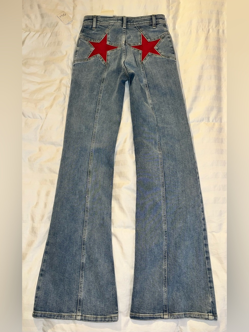 We The Free Firecracker Flare Jeans in Mid Stone Wash NWT